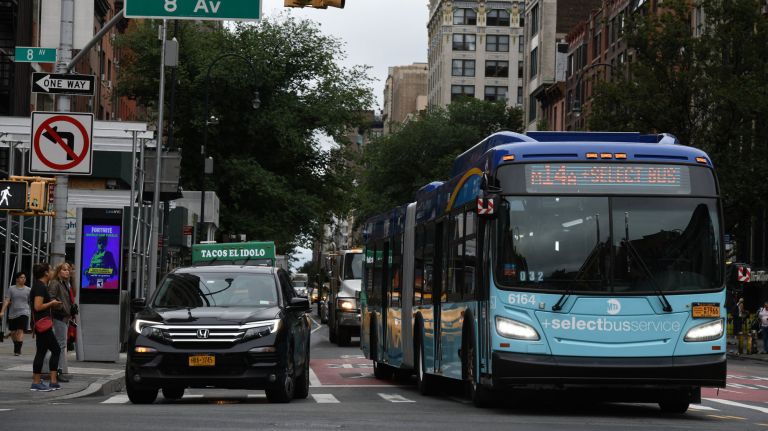 14th Street busway will preview congestion pricing traffic patterns, city says 2 The MTA's plan for the 14th Street busway will launch on Thursday.