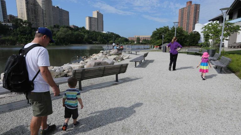 The waterfront at Inwood Hill Park in Inwood, Thursday, June 19, 2014.