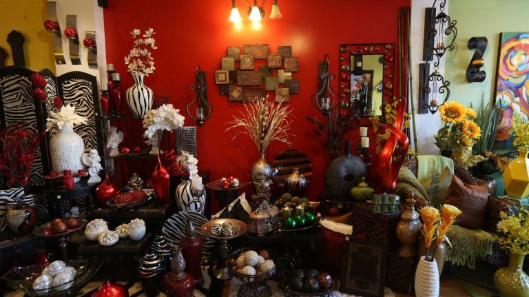 Items for sale at Nina's Home Decor at 4761 Broadway in Inwood, Thursday, June 19, 2014. 