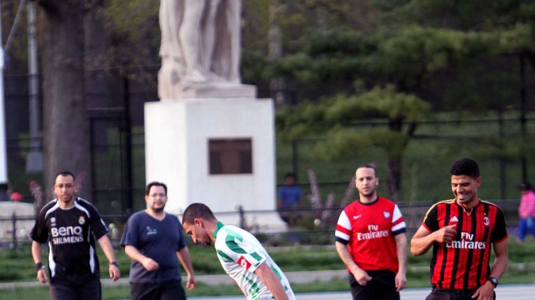 Pelham Bay photos 17 The American Boy sculpture is located in Pelham Bay Park, Pelham Bay, May 3, 2014.