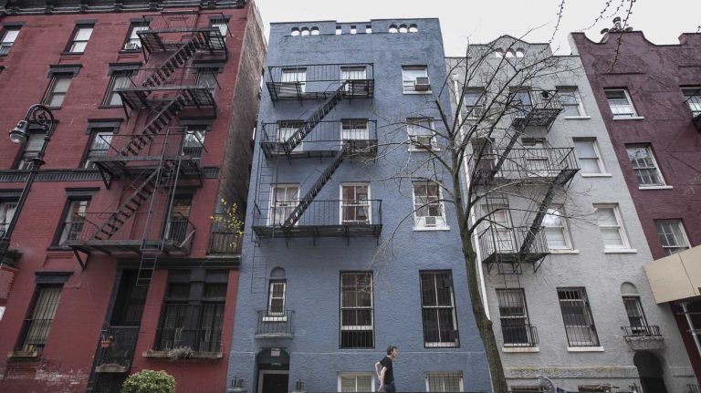 Photos of the Far West Village 12 Homes on Perry Street in the West Village in Manhattan on April 14, 2014.