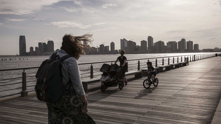 Photos of the Far West Village 17 People on the Christopher Street Pier in the West Village in Manhattan on April 14, 2014.