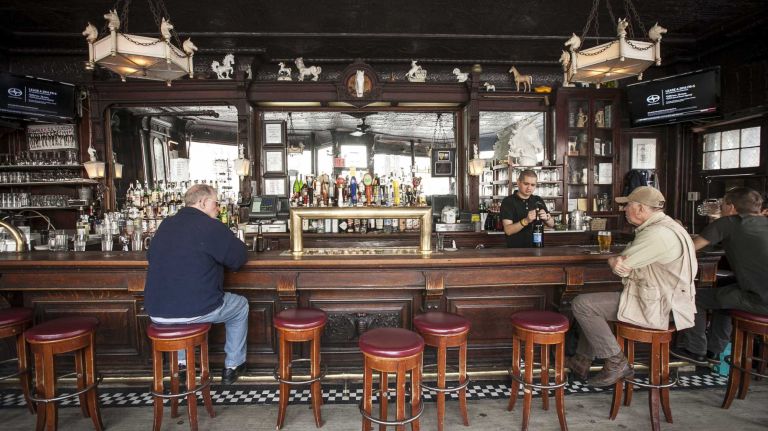 Photos of the Far West Village 20 The White Horse Tavern in the West Village in Manhattan on April 14, 2014.