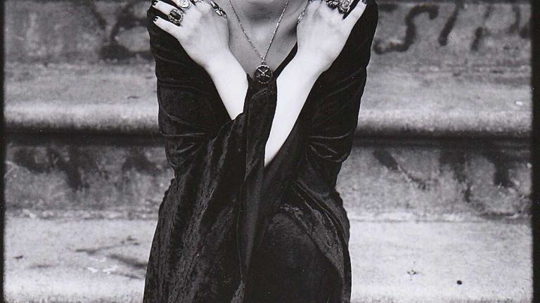 Coney Island snake woman Demonica, whose real name is Michelle Marcel. (March 20, 1994)