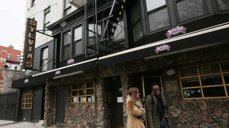 The exterior of Sylvia's Restaurant at 328 Malcolm X Blvd. in Harlem, Wednesday, April 2, 2014.