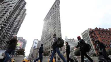 The Flatiron Building on Feb. 25, 2014.