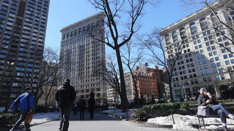 Madison Square Park on Feb. 24, 2014. 
