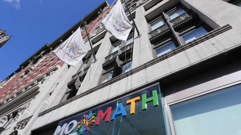 The Museum of Mathematics on Feb. 24, 2014