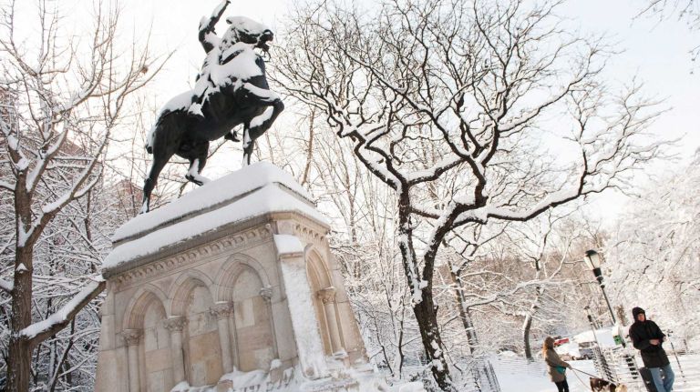 Upper West Side 22 The Joan of Arc Memorial is located at Riverside Park and 93rd street.