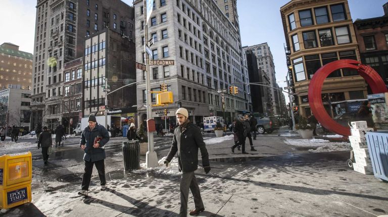 Union Square 12 The intersection of Broadway and 17th St.