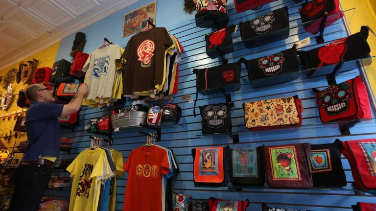 Items for sale at Love Shine at 543 East 6th street. 