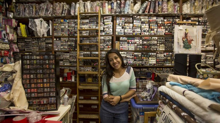 Bay Ridge 11 Beverly Trimmings, a fabric store, is just one of many specialty shops in Bay Ridge.(May. 10, 2013)