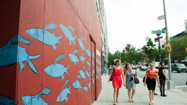 CBGB, now boarded up, was an early music venue for such pioneering 1970s punk and post-punk acts as the Ramones, the Talking Heads and Blondie. (June 24, 2013)