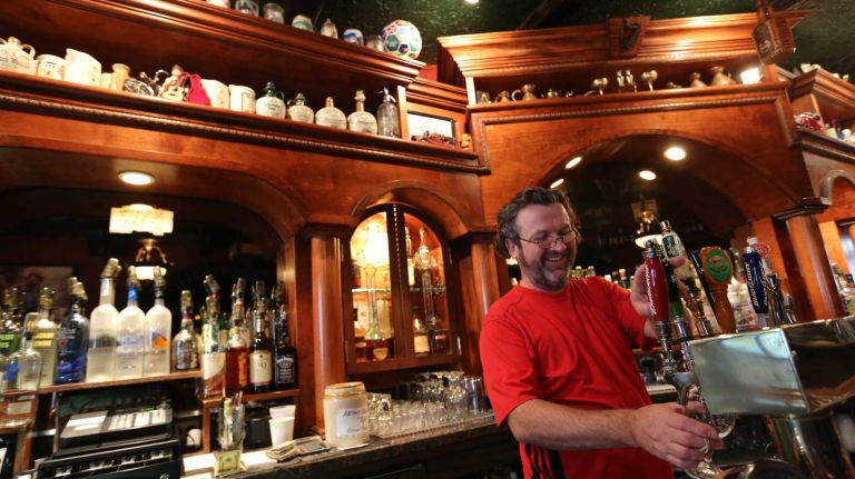 Inside Kitty Kiernans, a well-loved neighborhood lounge in Fort Hamilton.