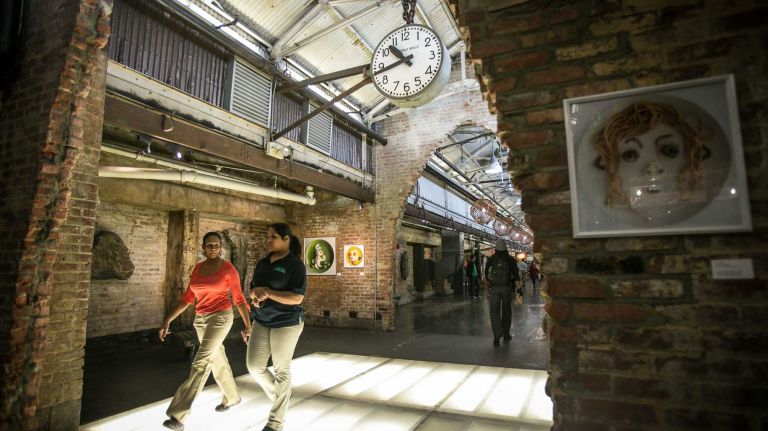 Once the home of the Nabisco factory, Chelsea Market is now filled with gourmet food and boutiques. 