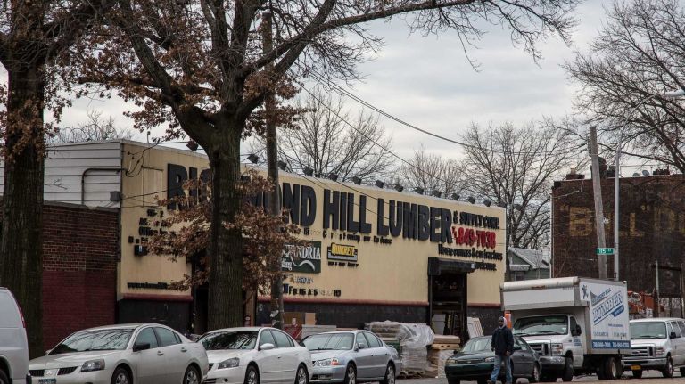 Richmond Hill Lumber on Atlantic and 115th street.