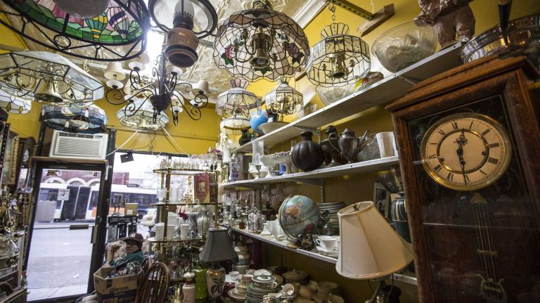 An inside view of Reyna's Antique Shop, Inc. (Jan. 6, 2014)