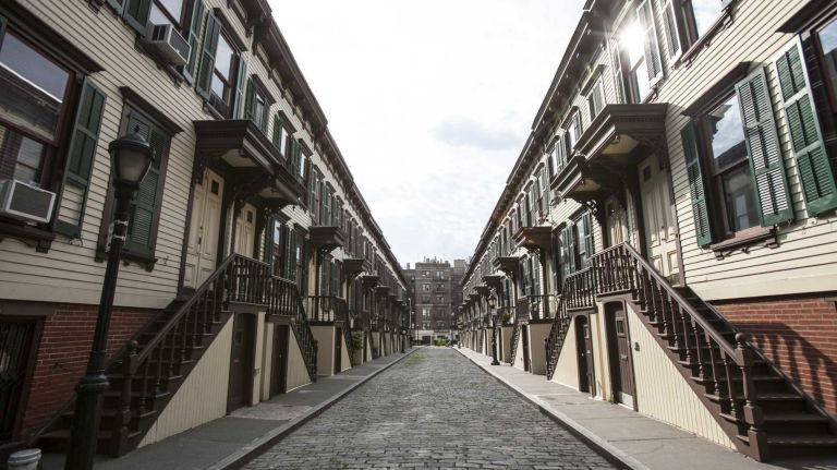The Jumel Terrace Historic District, designated in 1970, includes the Morris-Jumel Mansion and Roger Morris Park. (Jul. 9 , 2013)
