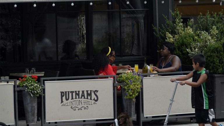 Putnam's Pub on Myrtle Ave in Clinton Hill. (August 10, 2013)