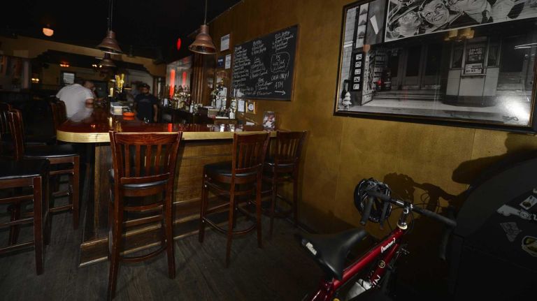 An interior view of The Emerson Bar located at 561 Myrtle Ave in Clinton Hill, Brooklyn. (August 10, 2013)
