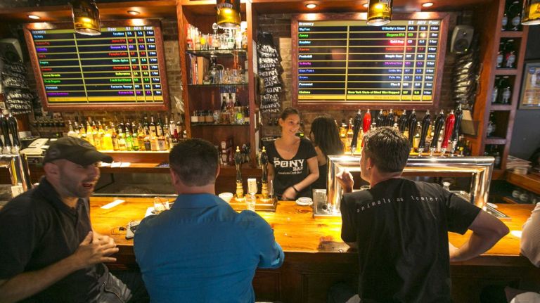 Hell's Kitchen 21 The Pony Bar in Hell's Kitchen. (Oct. 4, 2013)