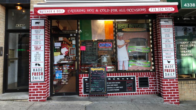 Once it's time for lunch, your best stop-and-go option is Prime Cuts Irish Butcher Store at 4338 Katonah Ave. Brendan 