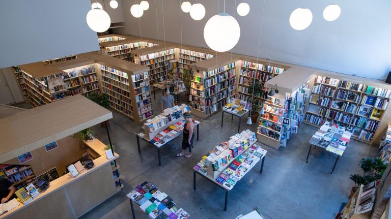A view from on high at McNally Jackson.