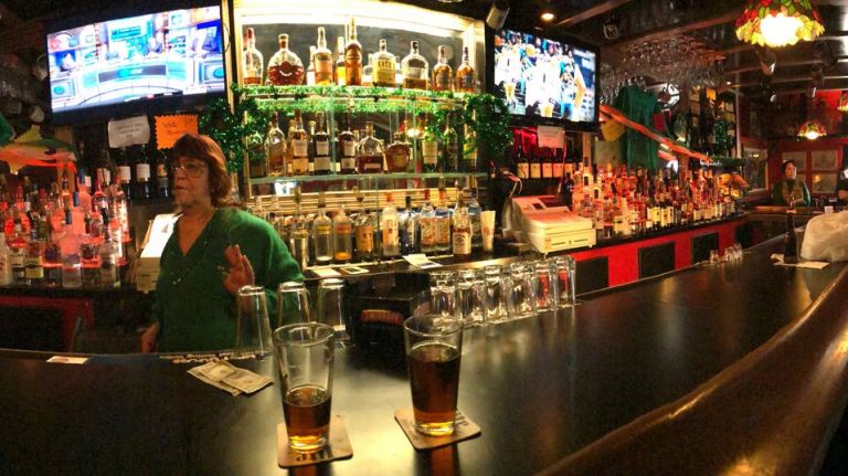 What to do and eat in Inwood in northern Manhattan 13 If you boil Inwood down to it's essence, and consider it's how it's changed over the last 100 years, you're left with two emblematic gems: Liffy II and Empanadas Monumental. Liffy II (5009 Broadway) is an Irish bar rife with memories of a time when Inwood was predominantly populated by Irish and German immigrants. On St. Patrick's Day, the bar hosted a free corned beef and trimmings buffet, and the bartender will be happy to tell you stories that only a Liffy II bartender could.