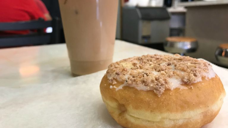 Mike's Donuts, which sits kitty-corner from Dunkin Donuts and not far from a Starbucks at 6822 Fifth Ave., has been a community staple for more than 40 years. The small shop still has an old-school feel with customers sitting on stools at the bar, its chalkboard menu, 1970s-era register and exposed brick walls. Doughnuts are $1 a piece or seven for $5.50 and its tea and coffee is $2.50 -- clearly holding its own with the competitors across the street. People actually walk in and have conversations about their families with the staff, including Gus Neamonitis, the son of the original owners. To this day, the family makes the doughnuts the way they were originally made, hand-cut, one-by-one, starting at 6 p.m. for a 4 a.m. open ... seven days a week. Of course, try the doughnuts, but people tend to love the French cruller, the cinnamon rolls and the coffee, whether iced or as a cappuccino.
