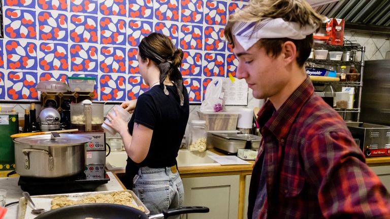 The cafe at Archestratus serves lunches in addition to pop-up dinners. 