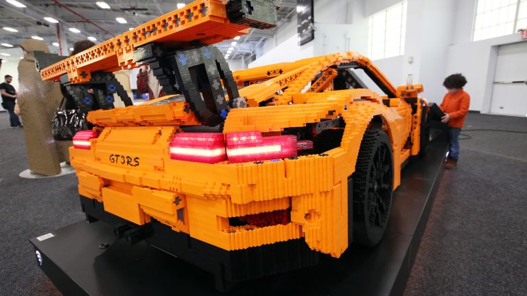 You may not be able to drive off in it, but this Lego Porche 911 GT3RS is impressive.