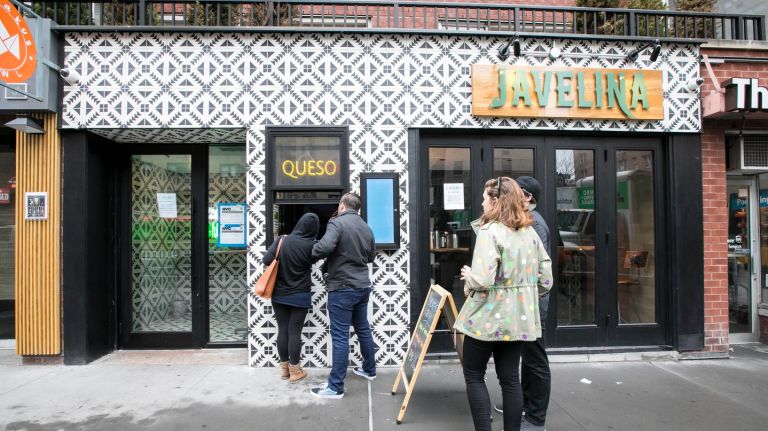 Javelina opened a take-away window just for breakfast tacos at its Upper East Side location.