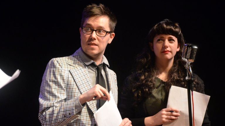 Austin Sanders and Rachel Scherer in X Plus One.