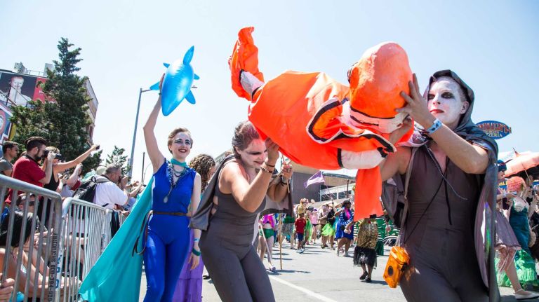 Coney Island Mermaid Parade 2016: See photos 37 Costumed participants march in the 2016 Mermaid Parade in Coney Island on Saturday, June 18, 2016.