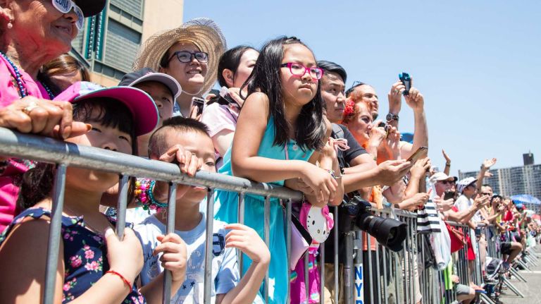 Coney Island Mermaid Parade 2016: See photos 41 Spectators line the sidewalks to watch the 2016 Mermaid Parade in Coney Island on Saturday, June 18, 2016.