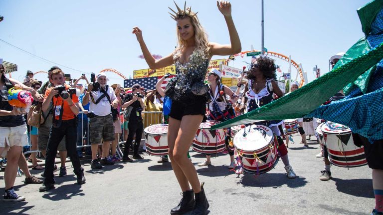 Coney Island Mermaid Parade 2016: See photos 45 Hailey Clauson, 2016 Mermaid Queen of the Coney Island Parade.