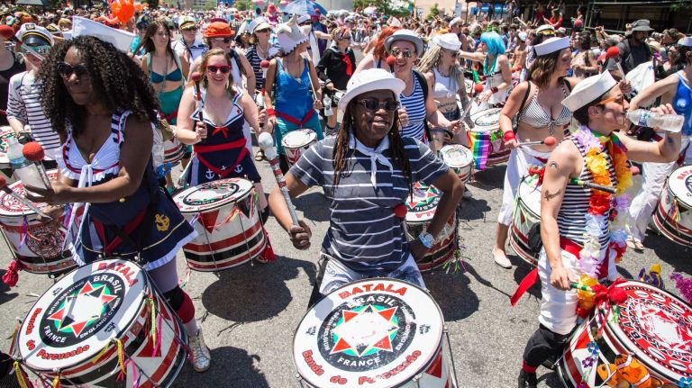 Coney Island Mermaid Parade 2016: See photos 52 The Batala drum band entertained the crowd at the 2016 Mermaid Parade in Coney Island on Saturday, June 18, 2016.