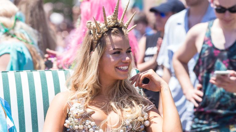 Coney Island Mermaid Parade 2016: See photos 60 Swimsuit model Hailey Clauson was crowned queen of the 2016 Mermaid Parade in Coney Island.