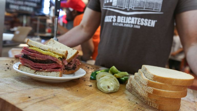 DeKalb Market Hall: Vendors give a sneak peek ahead of opening 8 One of the biggest stalls belongs to Katz's Delicatessen, which is making its first expansion since originally opening on the Lower East Side in 1888. Co-owner Jake Dell said the timing was right to give the New York institution's regulars another place for its pastrami sandwiches.