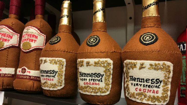 The Standard's pop-up bodega sells snacks made entirely of felt 18 Bring of bottle of