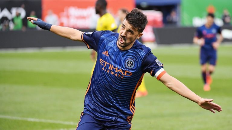 David Villa and New York City FC are tied atop the standings with a perfect 2-0 record.