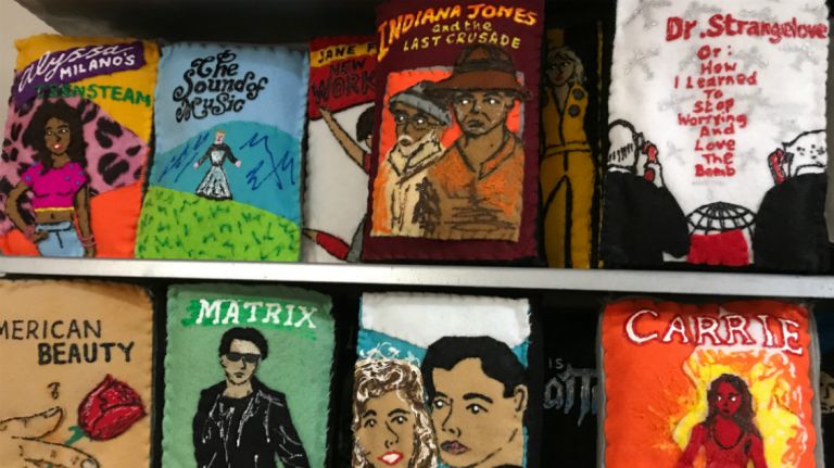 The Standard's pop-up bodega sells snacks made entirely of felt 24 Go analog with your favorite films on VHS. Sparrow has priced her hand-painted movie cases at $65 a pop.