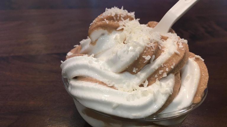 Orchard Grocer's vegan soft serve