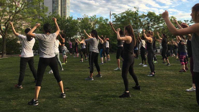 Free fitness classes in NYC parks 3 Sweat Sessions