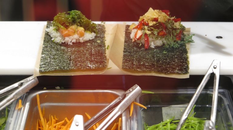 Canal Street Food Hall opens with Davey's Ice Cream, Ippudo and more 7 Uma Temakeria's sushi hand rolls before they're wrapped up at Canal Street Market.
