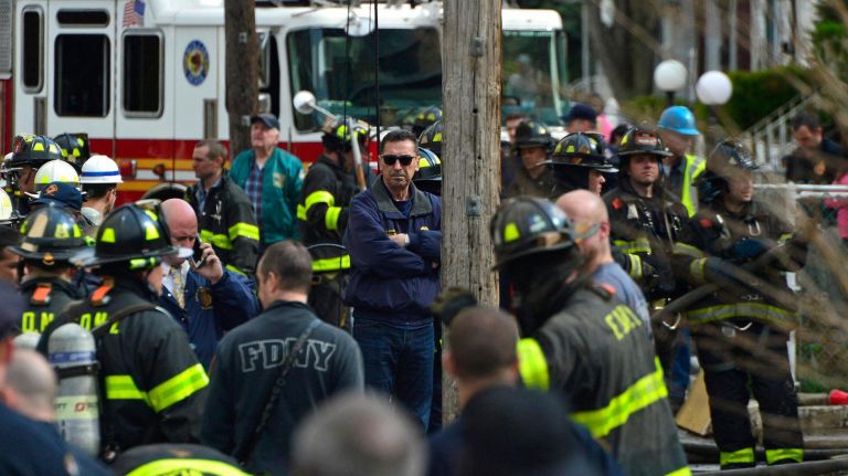 FDNY Commissioner Daniel Nigro in Queens Village on Sunday, April 23, 2017. 
