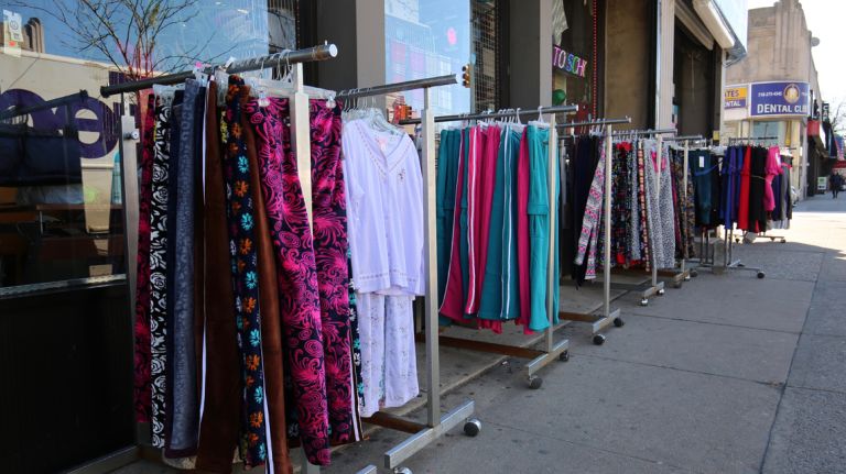 From eveningwear to loungewear, Rego Park is filled with half-price stores for clothing, shoes, accessories at a bargain.