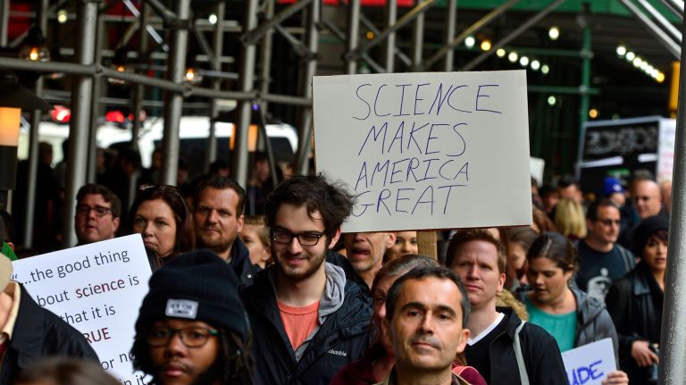 March for Science in NYC: Photos of the Earth Day rally against Trump 28 A