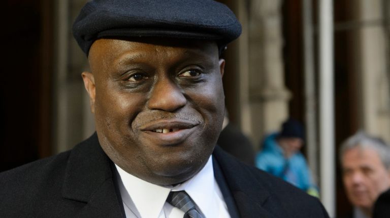 Patrick Ridges exits the Church of the Blessed Sacrament in Manhattan after a funeral Mass for Pulitzer Prize-winning columnist Jimmy Breslin on Wednesday, March 22, 2017.