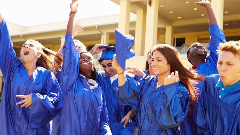 High school graduation rates for 2017 show 1.2% year-over-year increase 1 New York City's high school graduation rate rose to an overall rate of 74.3% for the 2016-17 school year.